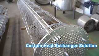 Custom Heat Exchanger for Chemical Processing