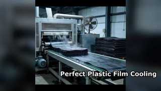 The working process of the film cooling line