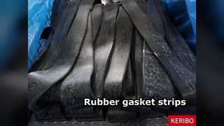 Rubber gasket strips 